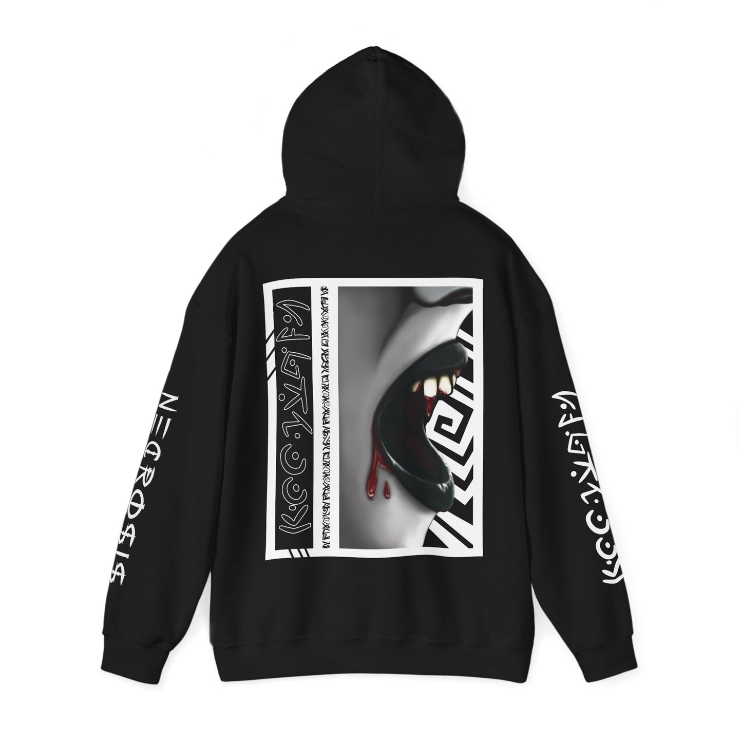 Necrosis Vampire Graphic Hoodie