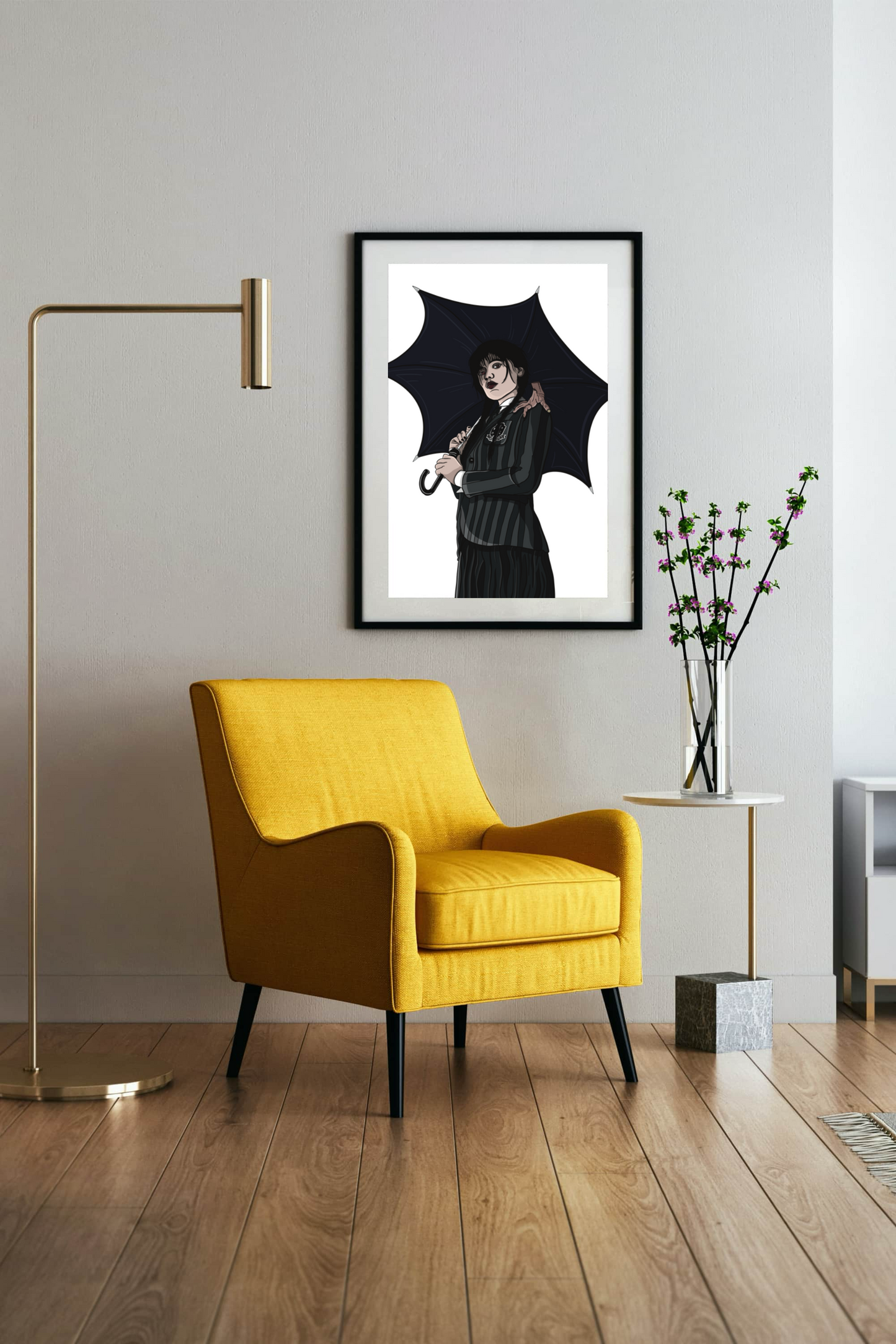 Wednesday Addams Print