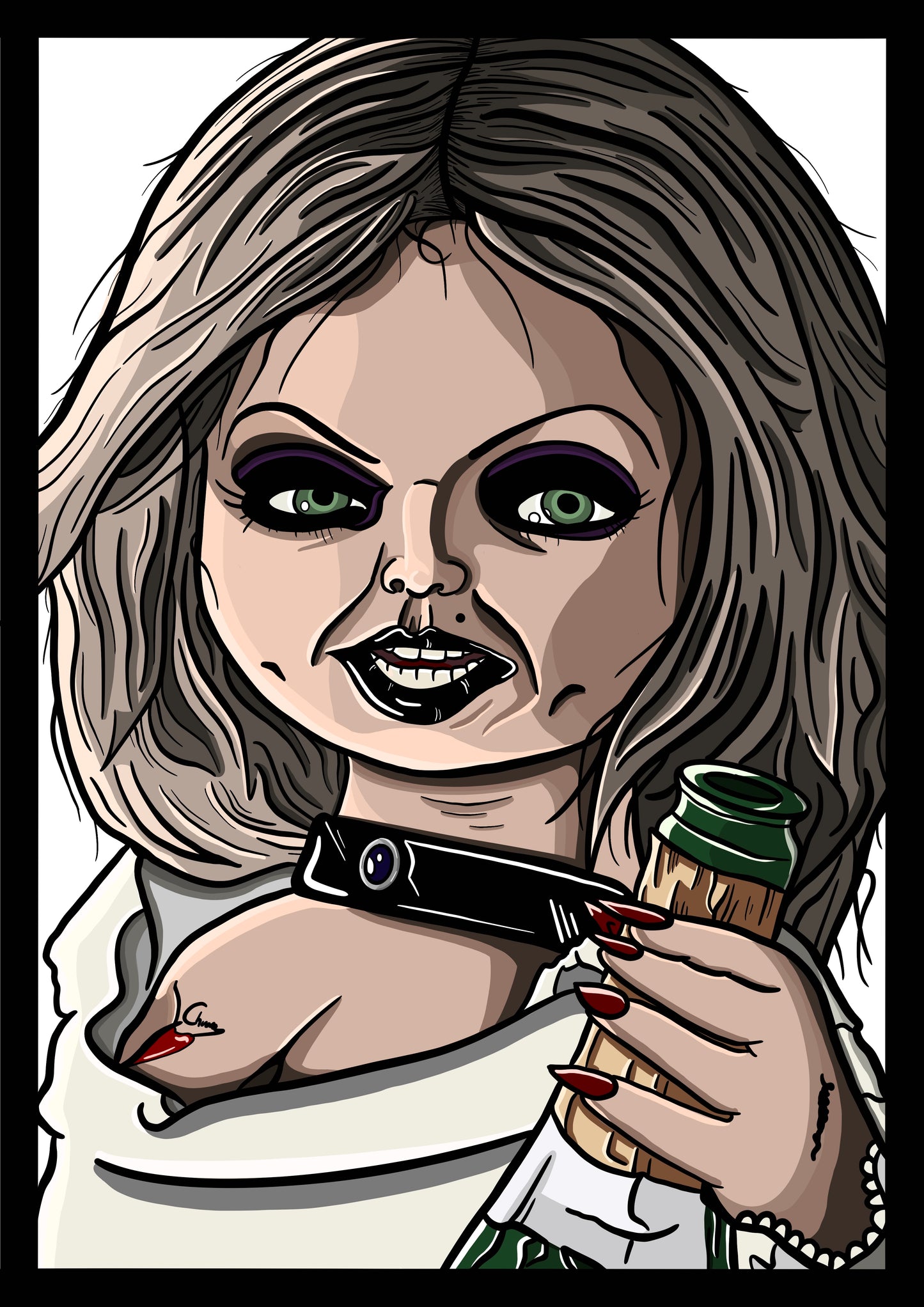 Tiffany Valentine From Chucky Print