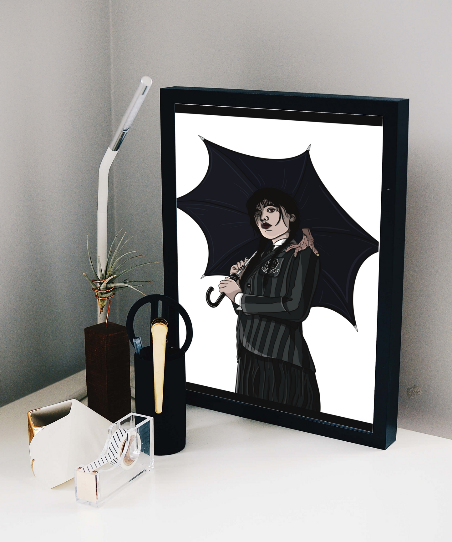Wednesday Addams Print